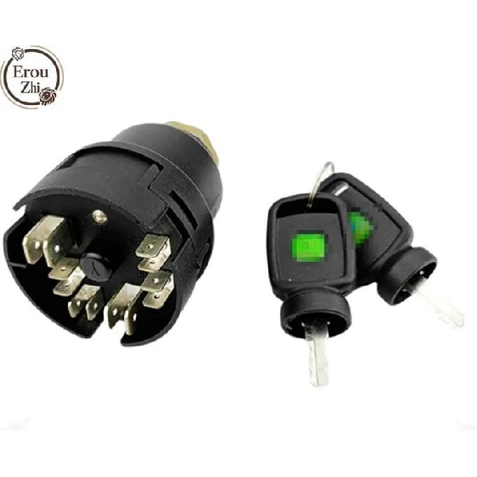 Electric Door Ignition Switch FitFor Excavator SUNWARD 50 60 70 80 90 150 210 230