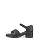 ECCO Sculpted Heel Sandals, LX, Size 35, Women's, Black, 24.5 Cm, 3E