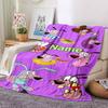 Customiz Name Personality Courage the Cowardly Dog Blanket Soft &Warm Sofa Office Bed Travel Lunch Break Blanket, Gift Suitable All Seasons