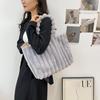 Fashion Designer Faux Fur Tote Bag for Women Handbags Autumn Winter Plush Shoulder Crossbody Bags