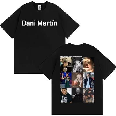 Rapper Dani Martin Album Cover Printed T-shirt Men Fashion Gothic High Street Tee Shirt Unisex Casual O-Neck Male Cotton T Shirt