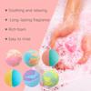 OceAura Bath Bubble Balls Merry Christmas Gifts for Women Dirt Remover Natural Organic Rosemary Lavender Rose Scented Bath Ball