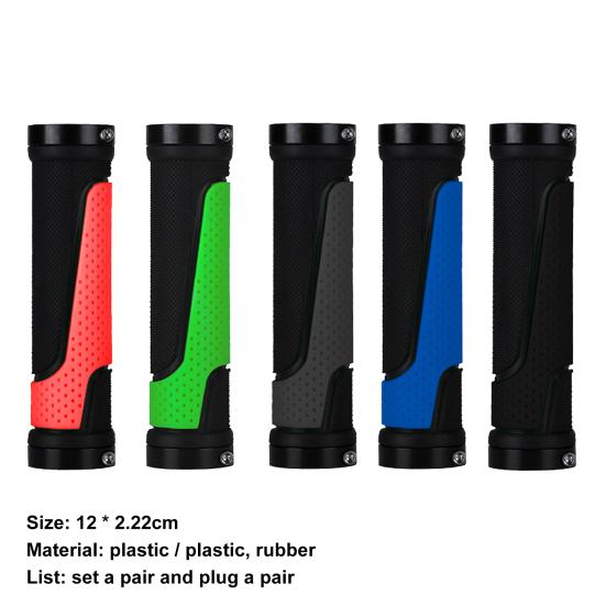 2 Stück/Set Fahrradlenkergriffe Rutschfest Einfach zu montieren Leicht Stoßdämpfend Rennradlenker
