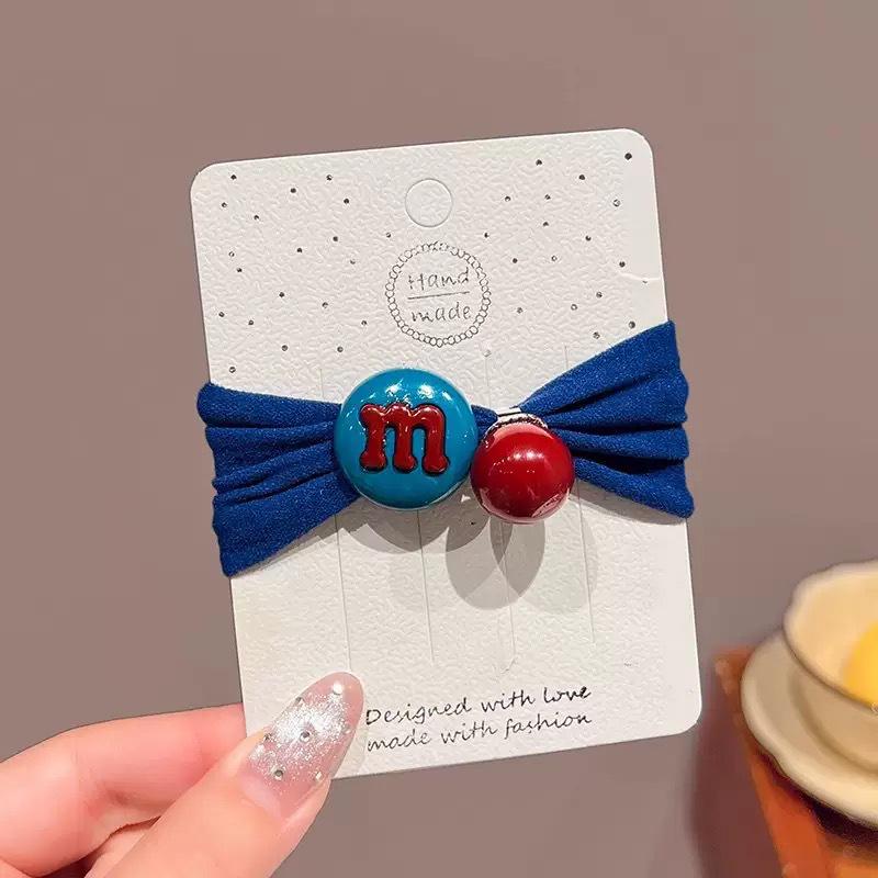 Korean Style Cute Bow Hair Tie – High Elasticity, Gentle On Hair