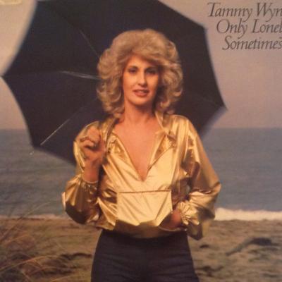 LP Record TAMMY WYNETTE  Only Lonely Sometimes EPC84343 Epic 1980 UK CountryFolk Used