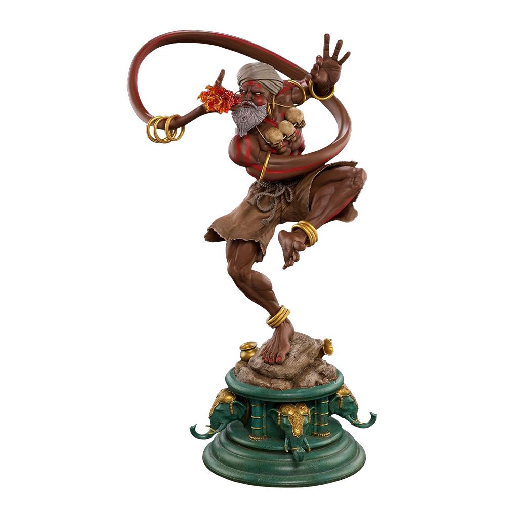 Street Fighter V Dhalsim 1:Statue à l'échelle 4