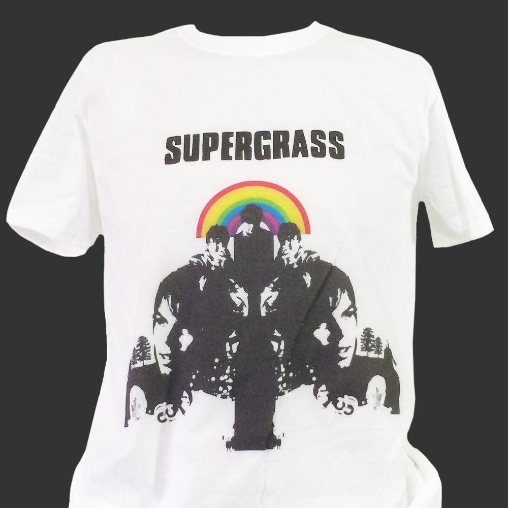 

SUPERGRASS BRITPOP ALTERNATIVE INDIE ROCK TSHIRT unisex S3XL Unisex T-Shirt L