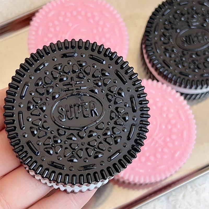 Handmade Tpr Big Cookies Squishy Decompressing Stress Relief Toy Mochi Taba Squeeze  Fidget Toy Biscuit Pinching Toy