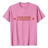Children's casual letter print short-sleeved top T-shirt