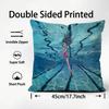 Art Aya Takano Cushion Cover Pattern Printed Pillowcase for Living Room Sofa Cushion Cover & Bedroom Decor