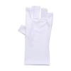 UV-Blocking Half-Finger Gloves for Nail Salons - Protects Against Phototherapy and Radiation 
