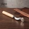 Sewing Pattern Tracer Wooden Handle Tracing Wheel, 2/3mm Needle Point Wheel for Craft Patterns, Faux Leather Projects, Professional Stitch Marking