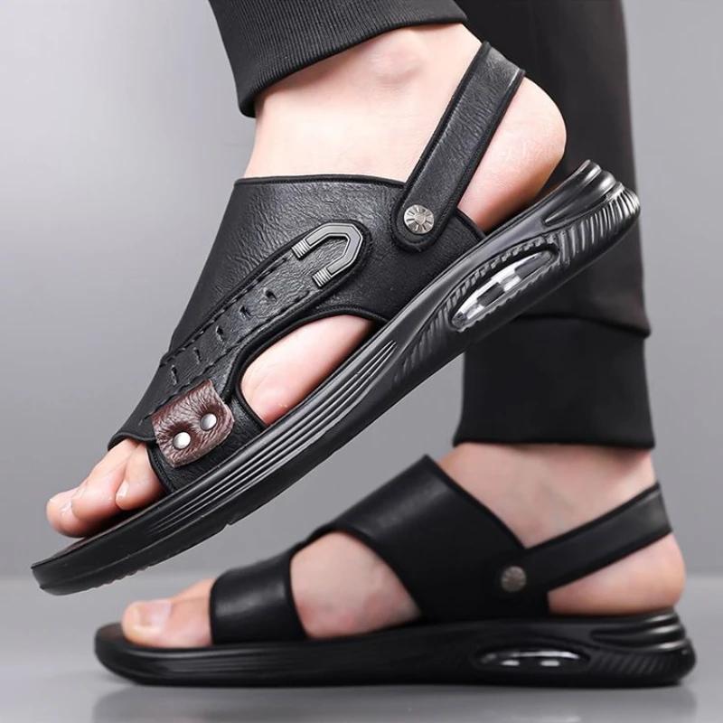 Fashion Outdoor Men's Sandal Height with Platform Non-slip In Welcome Deal Clearance Sale Casual 2025 Styles Eva Breathable 39 Male Shoe