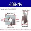 European Profile T-nut: Square T-slot Slider, Types 20/30/40/45, Sizes M3-M8