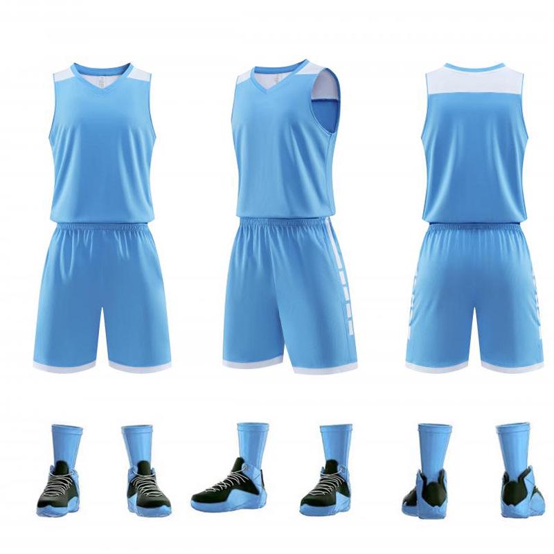 Speedy Quick-Drying Breathable Basketball Uniform Set for Men's Training & Competitions