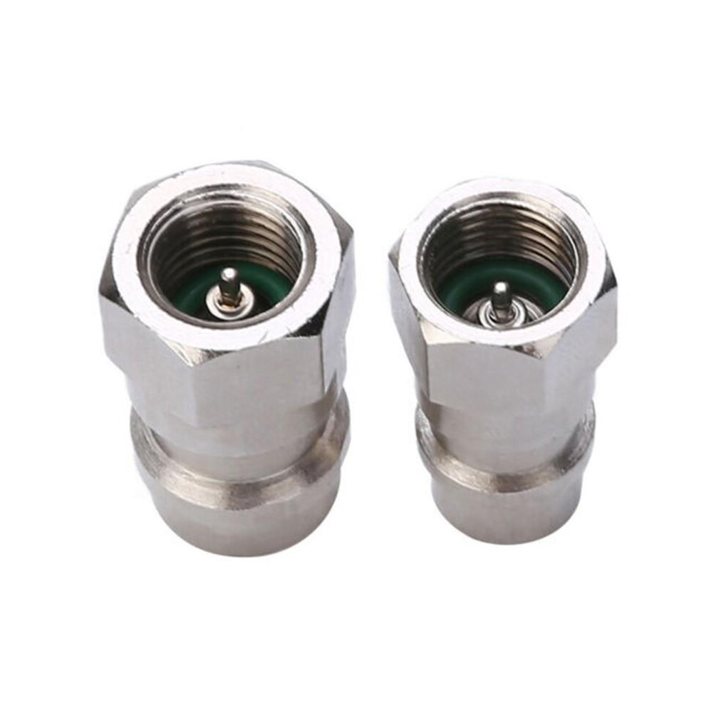 A/C Charging Port Adapter Air Condition Fitting Port