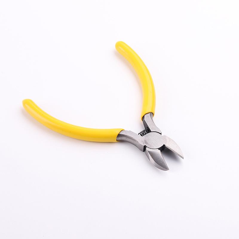 4.5-Inch Angled Needle Nose Pliers for Jewelry and DIY Crafts