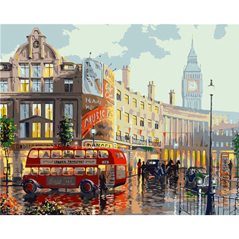 Diy 5d Diamond Painting Scenery City New Arrival Architecture Landscape Diamond Mosaic Sale Home Decor