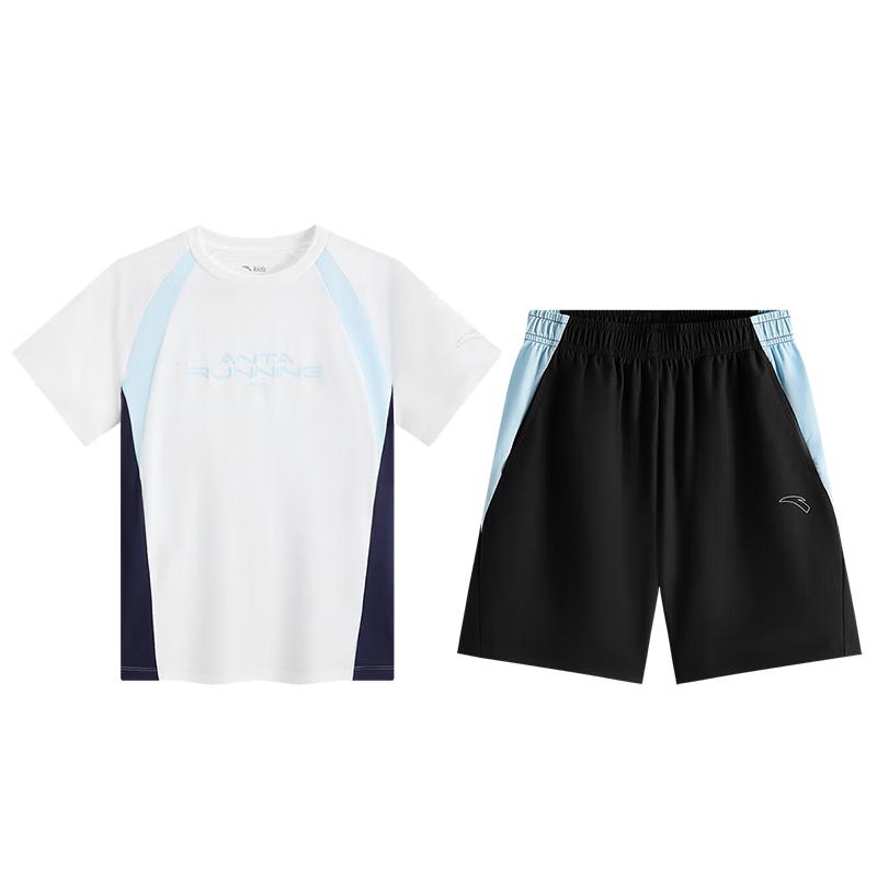 Anta Kids  Boys  Summer Water-Cooling Short-Sleeve Sports Set 120