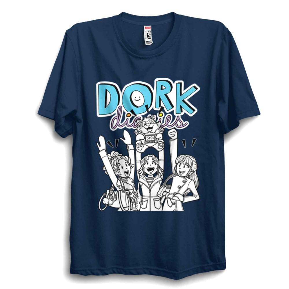 World Book Day Dork Friends T Shirt Easy Costume Cute School Outfit S