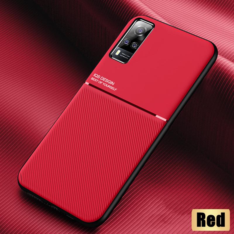 

Чохол-магніт для ViVo Y31 Y53S Y51 Y20 Y20S Y11S Y12S Y11 Y12 Y15 Y17 V17 NEO V20 V21 V21e Y50 Y30 Протиударний силіконовий чохол For ViVo Y11S червоний