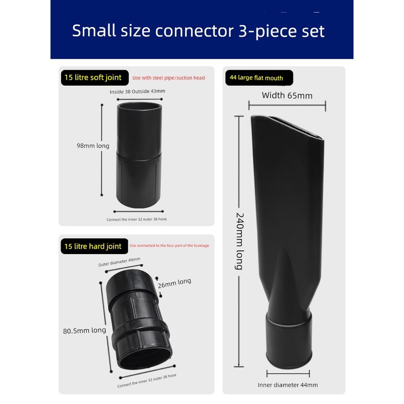 Attack Hose of Dust Collector Connector Bf500/501B Accessories Hose Cross over Sub Short Connector Pipe Adapter