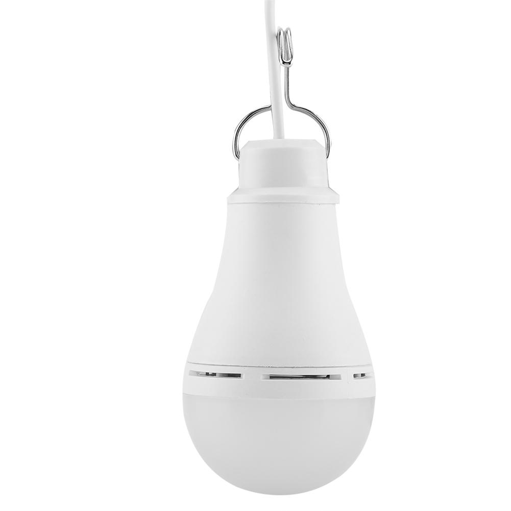 5V USB LED Bulb Light Emergency Lamp for Outdoor Camping Hiking Home Reading(10W)