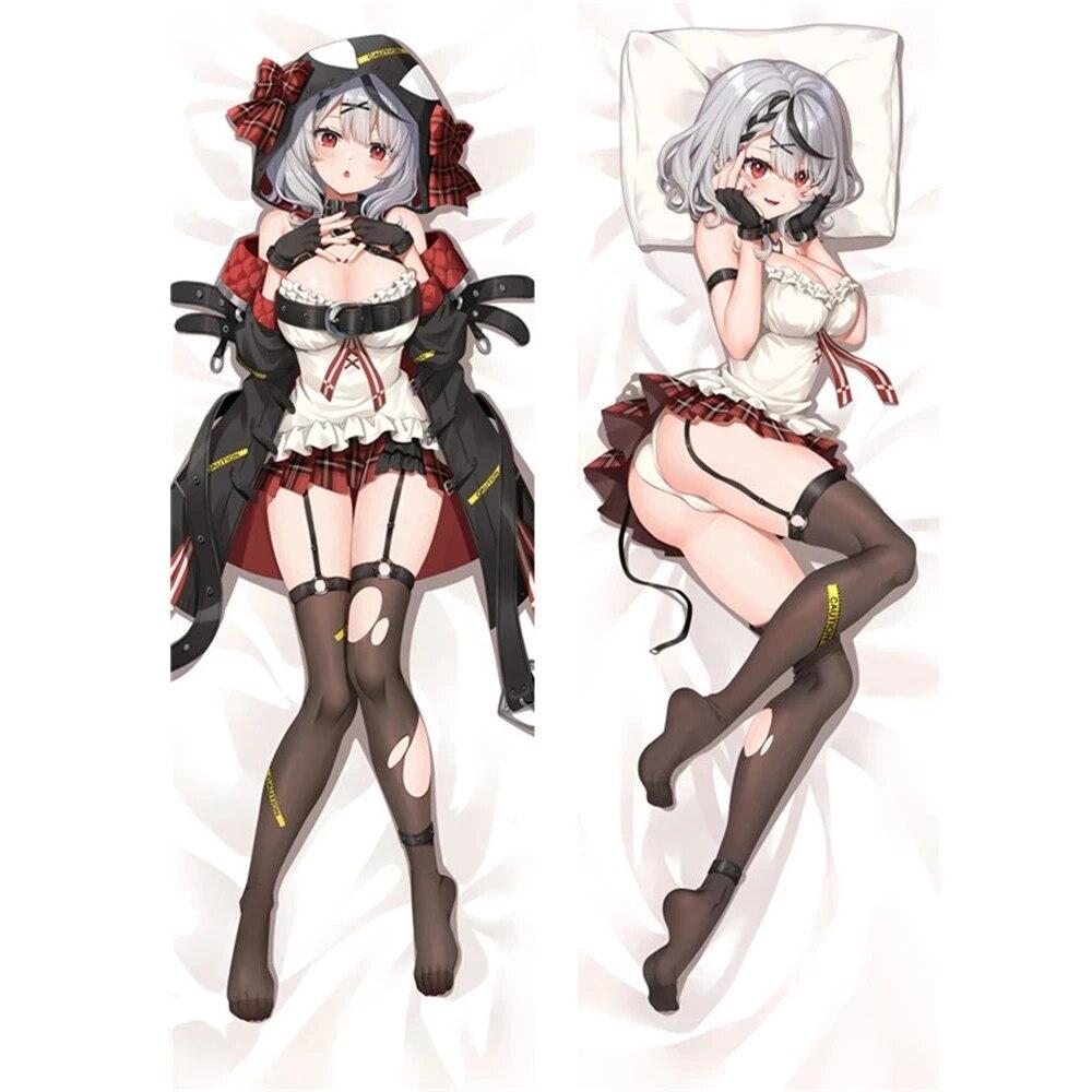 

60x180 см Vtuber Sakamata Chloe Dakimakura наволочка обнимающая наволочка для тела постельные принадлежности украшения подарок