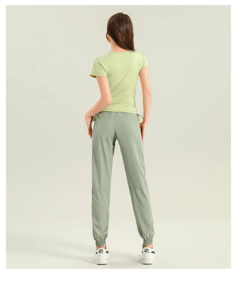 Women's Petite Quick-Dry Jogger Pants for Running, Fitness, Hiking, and Travel