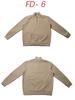 European-American Stand-up Collar Heavyweight Jacquard Half-Zip Long-Sleeve Men's Hoodie for Casual Business In Spring and Autumn.