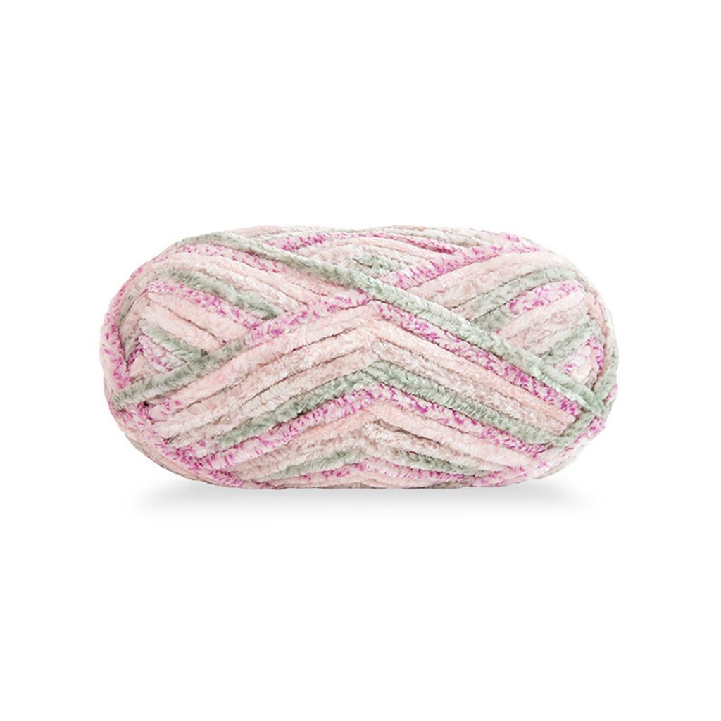 Soft Crochet Yarn 100g/3.5oz 87.5yard Baby Blanket Yarn 6mm Crochet Knitting Yarn for Crocheting and Knitting Project
