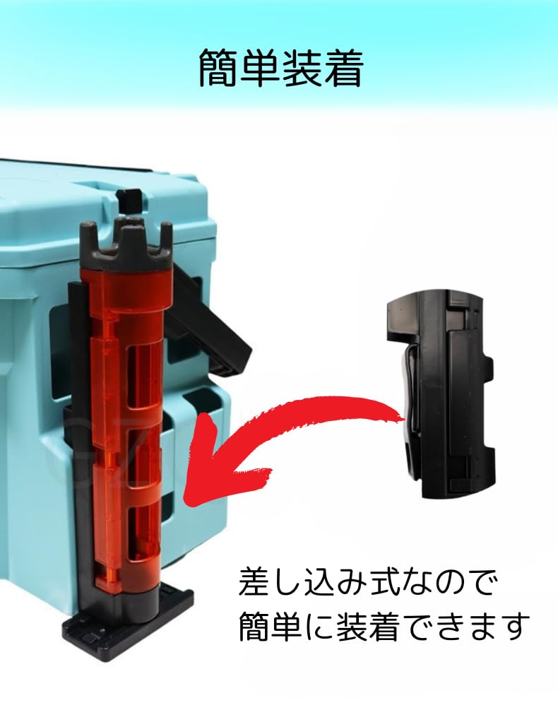 Fishing Rod Stand Rod Convenient Tool Storage Rack Tackle Box Compact Easy Installation Adjustment