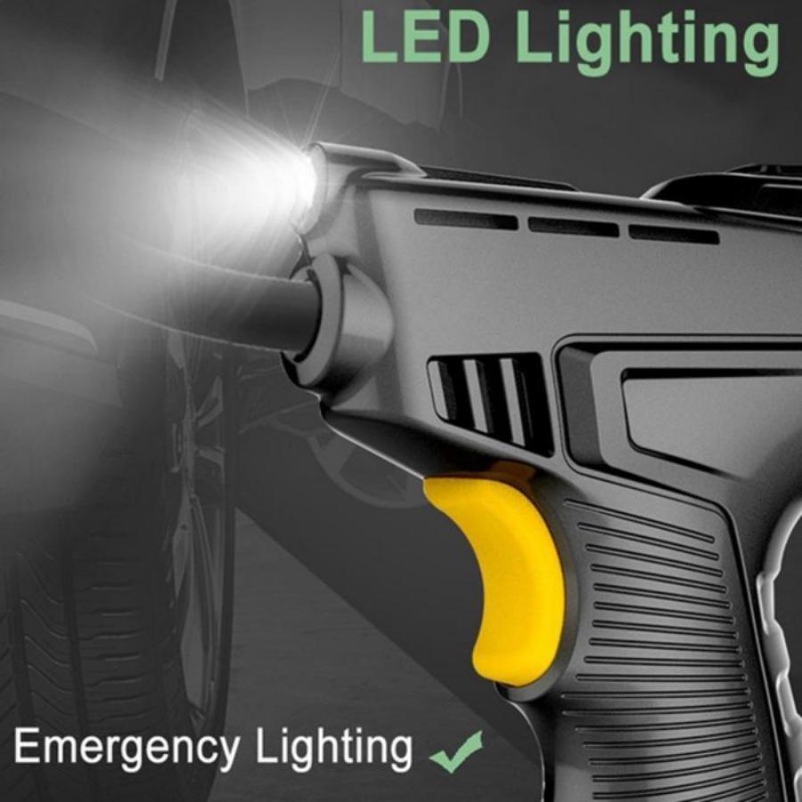 2023 Newly Upgraded 120W Rechargeable Car Handheld Intelligent Digital Display Home Car Electric Portable Tire Pump Car Air Pump.