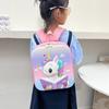 Elsa 3d Cartoon Hard Shell Double Shoulder Backpack Unicorn Schoolbag Waterproof