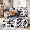 OnePiece Anime Print Decke Warm Bequem Flanelldecke Geeignet für Schlafzimmer, Sofas, Betten, Stühle, Picknicks, Reisen