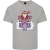 Biker Santa Christmas Motorcycle Motorbike Unisexs Light Cotton TShirt