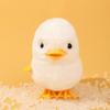 Plush Clockwork Spring Chicken Toy Cute Guide Baby Crawling Toy Duck Wind Up Jumping Toy  Cat Toy