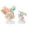 Sylvanian Families Doll Flying Squirrel Siblings Sky Stroll Set ST Mark Ages Sylvanian Epoch Set - - FS-65 Certified, 3+, Toy, Dollhouse, Families,