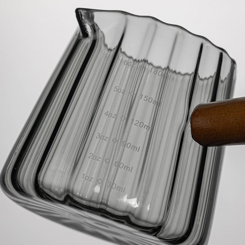 Heat Resistant Glass Measuring Cup with Clear Precise Scale for Accurate Baking Cooking and Kitchen Measurement Tasks