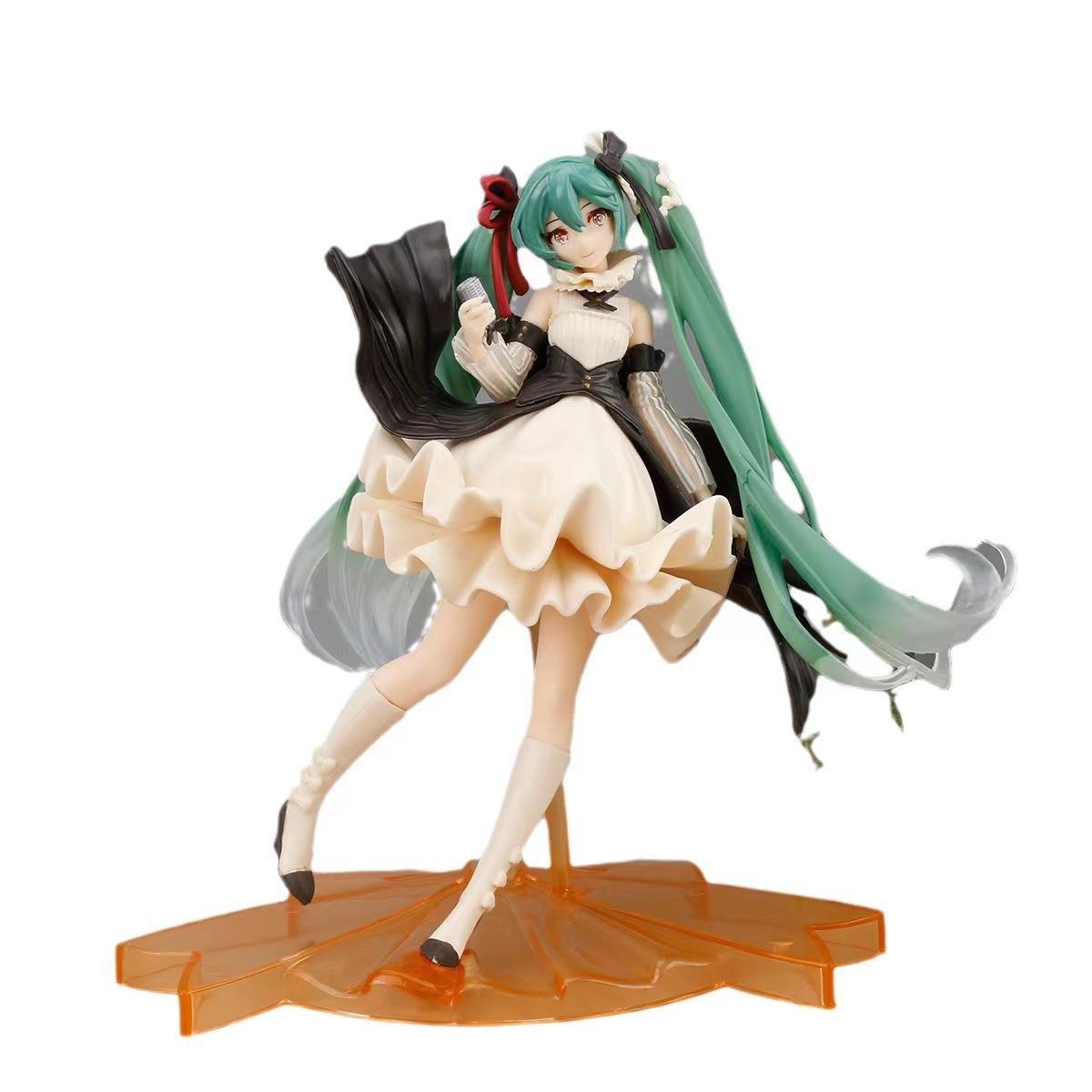

Singer Hatsune hand-made two-dimensional beautiful girl model, 22cm