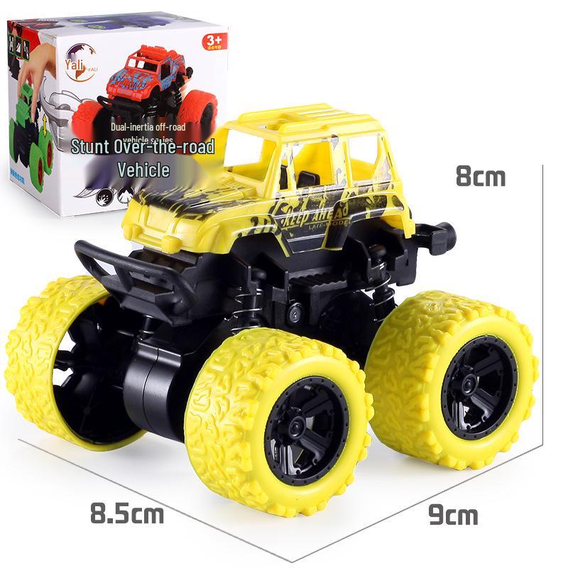 Kids' Inertial Excavator Toy Car: Off-Road Vehicle for Boys, Perfect for Small Gifts and Night Markets