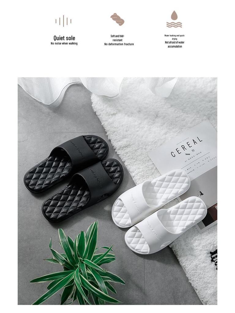 Jie Liya Unisex Non-slip Summer Indoor Slippers for Men & Women