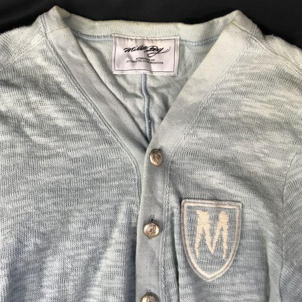 Made In Japan Milkboy Cotton Knit Cardigan Free Size Light Blue(USED)