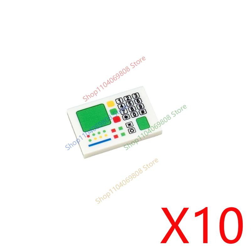 Scene Model Printing Accessories Building Blocks Dashboard Screen Keyboard Mouse Control Buttons Mini Compatible Brick Toy N08