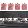 2 Pezzi Moda Collari Poggiatesta Auto Anelli Decorativi Interni Auto Anelli Bling Cromo Strass Accessori Sedile Veicolo