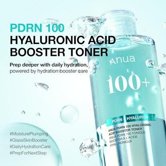 ANUA PDRN100 Hyaluronic Acid Booster Toner 250ml Lotion Skincare