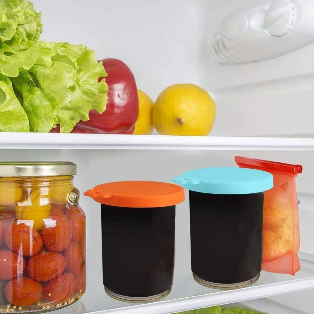 Puszki do przechowywania żywności Pudełko na pokrywki Pokrywka Pokrywki do puszek dla zwierząt Pokrywka do puszki z żywnością Silikonowa pokrywka do puszki Pokrywka do przechowywania świeżości