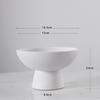 Minimalist Hydroponic Ceramic Flower Pot - Elegant Home & Office Decor
