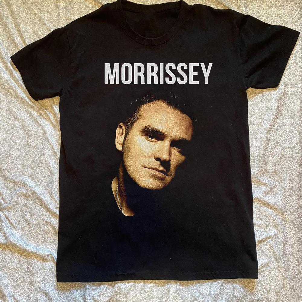 VTG Morrissey Short Sleeve Cotton Black All Size Shirt T-Shirt QQ07 Unisex T-Shirt XXL