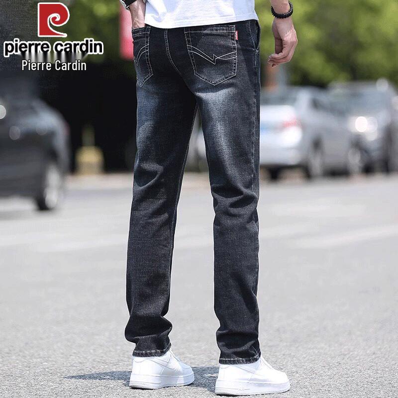 Pierre Cardin Men s Summer Thin Loose Straight Jeans 33